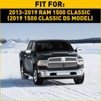 Set of 2 Bumper Support Brackets for Ram Classic 1500 (2013-2019)