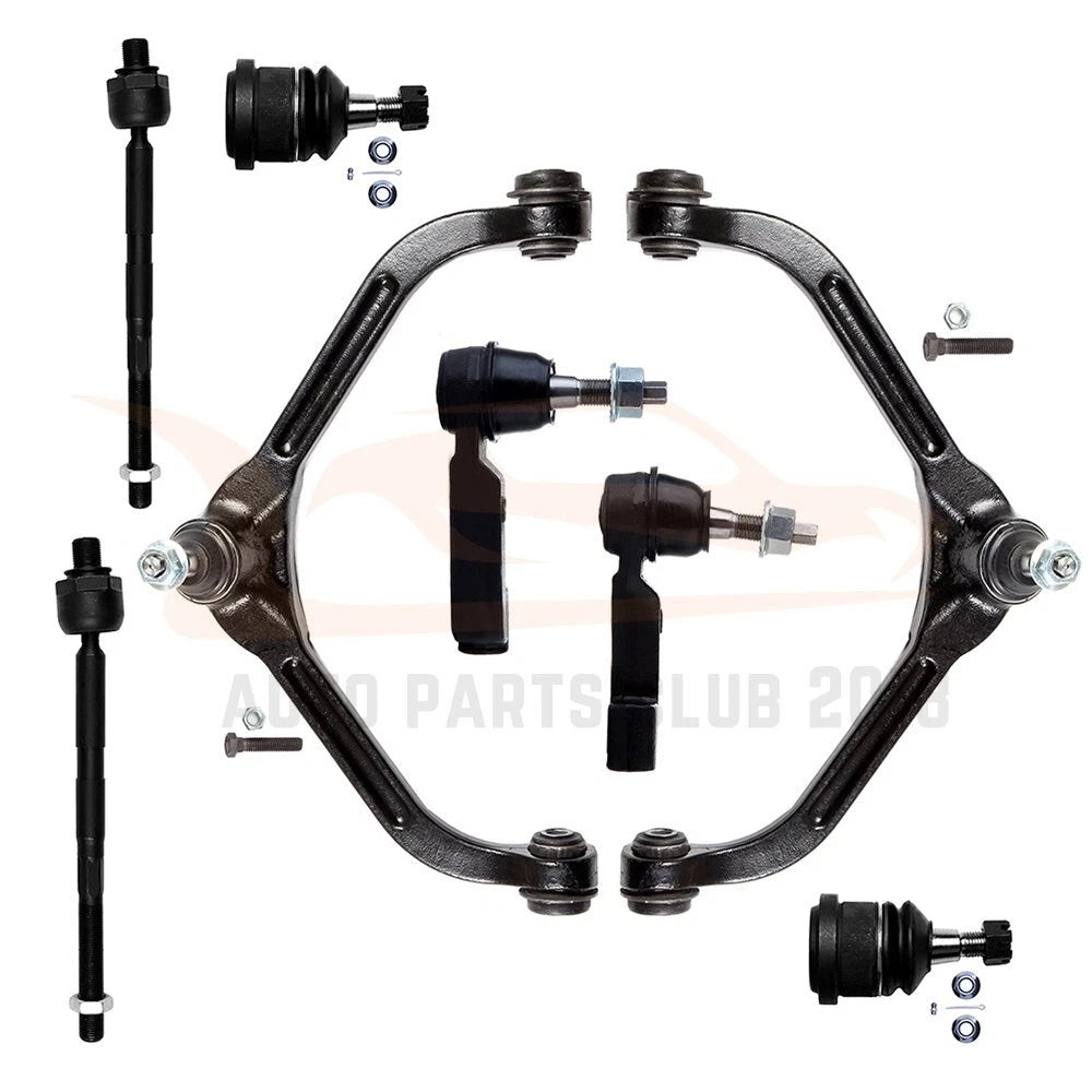 Set of 8 Front Upper Control Arms & Ball Joints for Jeep Liberty (2006–2007)