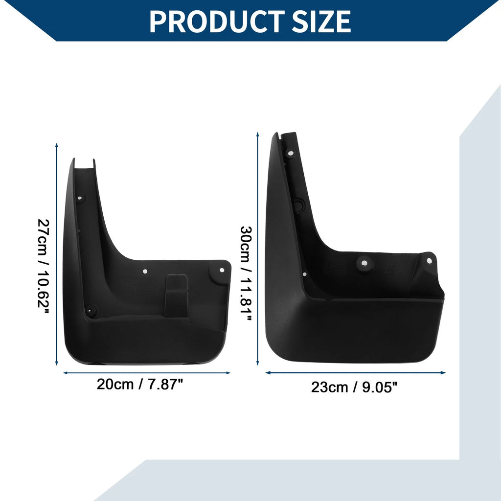 Set of 4 Mud Flaps Splash Guards for BMW 5 Series E60 (2005–2010)