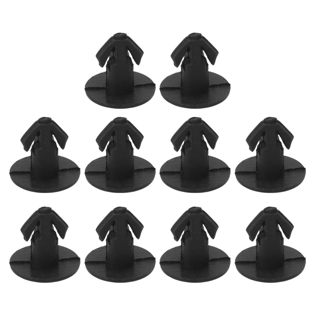 Set of 10 Plastic Screw Trim Clips for