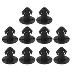 Set of 10 Plastic Screw Trim Clips for