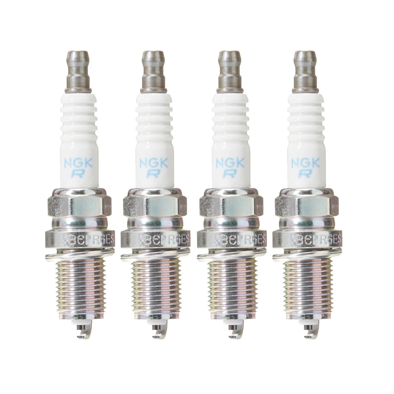 Set of 4 NGK Standard Spark Plugs for Integra Civic 200SX 405 9-5 MR2 (1990–2005)
