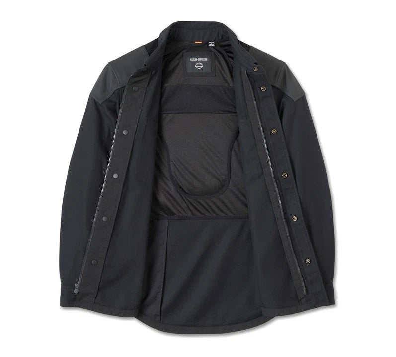Willie G Skull Graphic Riding Shirt Jacket for Harley-Davidson (OEM)