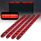 Set of 4 LED Light Bars for Truck Trailer (16")