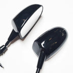 Black Racing Mirror for CBR, Ninja ZX, GSXR, Katana, Hayabusa, YZF R1