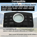 Multi-Zone RV Thermostat Control Center  10-Button 12V