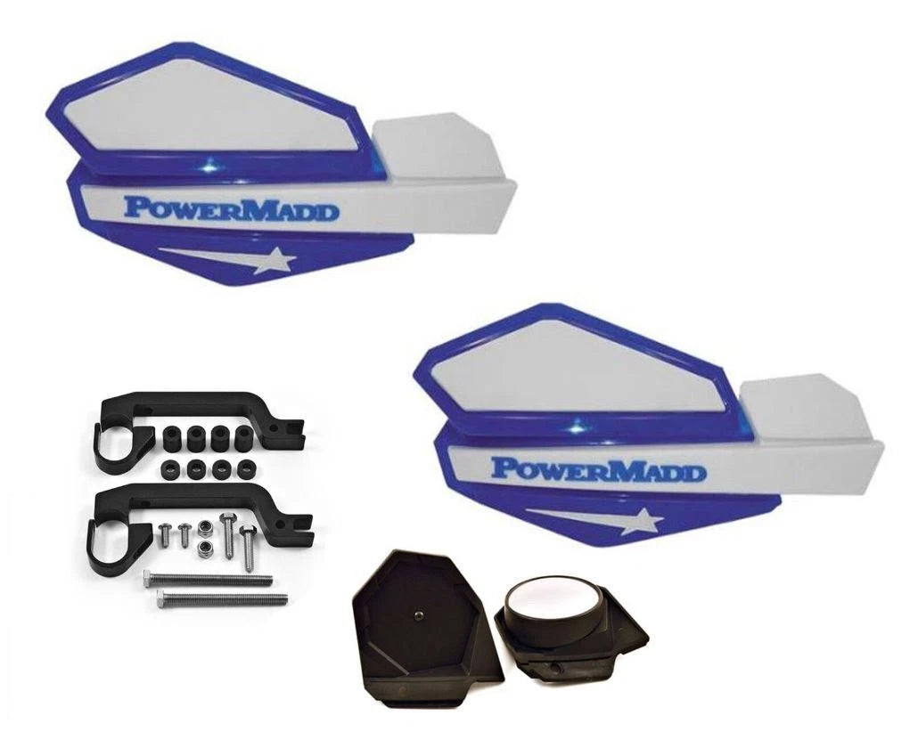 Powermadd Star Series Hand Guards Mirror Mount Kit for Suzuki LTR450 (2006–2009)