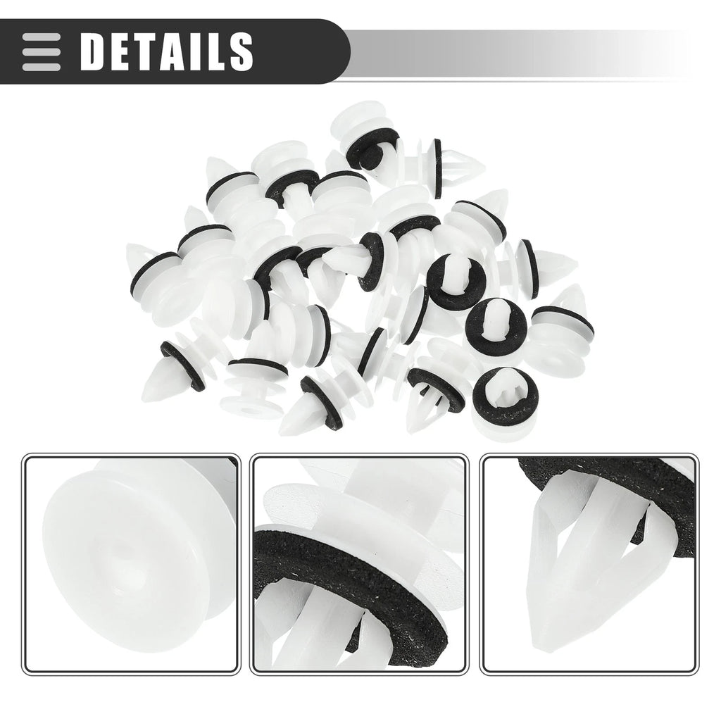 25 Pcs Door Trim Panel Push Clips Retainer for Chevrolet (No. 11519031)