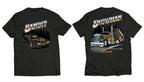 Snowman Graphic T-Shirt, Hoodie, Hat for Big Rig Trucks (18 Wheeler)