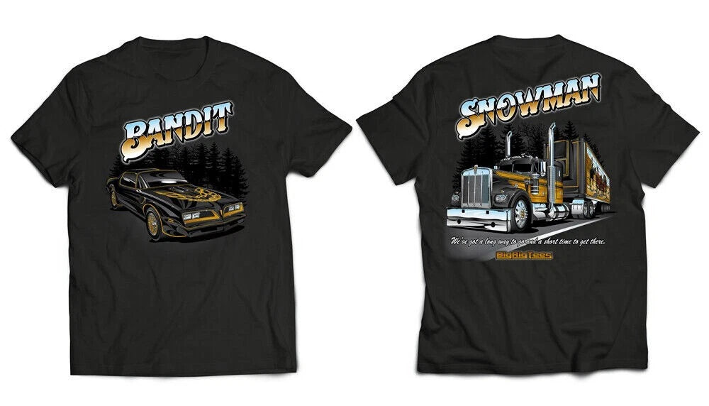 Snowman Graphic T-Shirt, Hoodie, Hat for Big Rig Trucks (18 Wheeler)