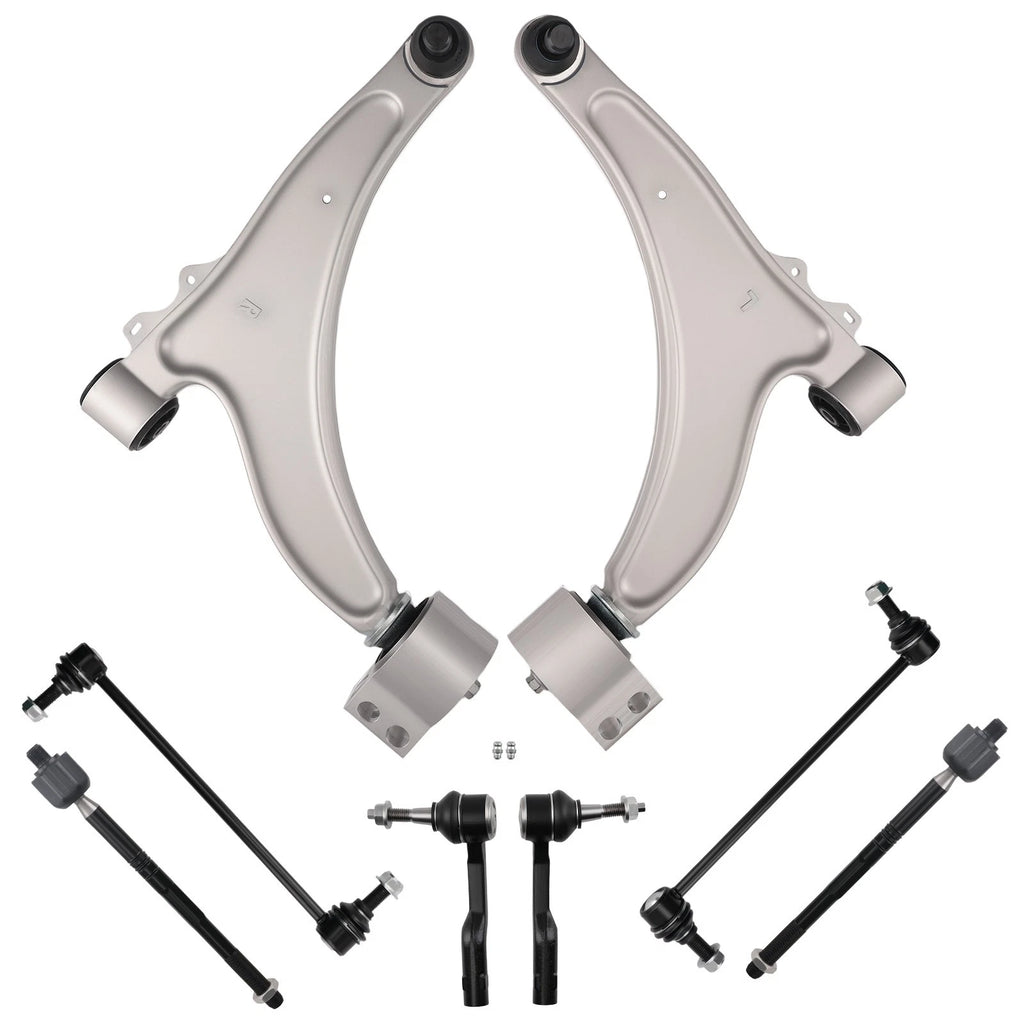 Front Lower Control Arms Sway Bar Tie Rods for Chevy Malibu (2013–2015) ES801127