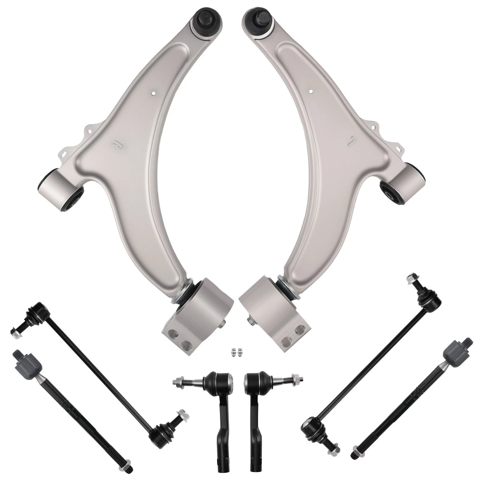 Front Lower Control Arms Sway Bar Tie Rods for Chevy Malibu (2013–2015) ES801127