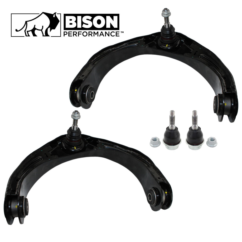 4pc Front Upper Control Arm Lower Ball Joint Kit for Ram 1500 (2019–2023)