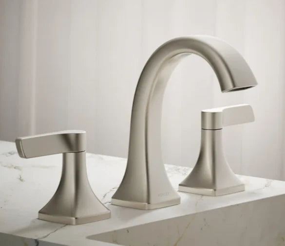 Kohler Riverly Widespread Bathroom Sink Faucet for