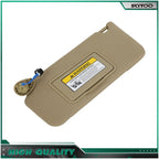 Left Driver Sun Visor Tan for Honda Accord (2008–2012)