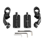 1-1/4" Universal Highway Short Angled Foot Pegs for Harley (Fits )