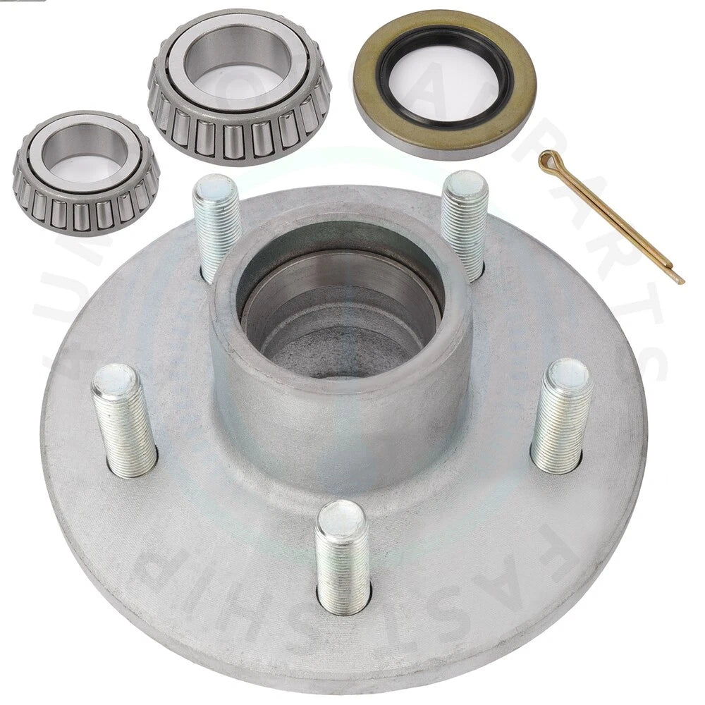 Galvanized Hub for 3500 lbs Axle (5 on 4.5")