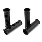 2X Front Fork Covers for Harley 883 1200 (2000–2021) Aluminum Black