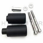 Frame Slider Crash Protector for Suzuki GSXR 1000 (2003–2004) No Cut Black