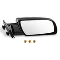 Right Manual Door Mirror for Chevy C1500 Escalade Blazer (1988–2000) 15764760 Black