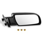 Right Manual Door Mirror for Chevy C1500 Escalade Blazer (1988–2000) 15764760 Black