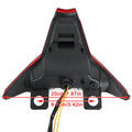Integrated Tail Light Turn Signal for Kawasaki Ninja ZX10R Z1000 (2013–2022) Red