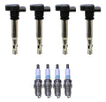 Set of 4 Denso Ignition Coils for Iridium Long Life (Gap 0.032)