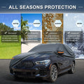 210D-PU Waterproof Car Cover with Driver Door Zipper for BMW X5