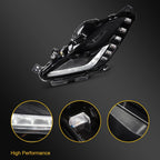 Left Side HID Xenon LED Headlight for Chevy Corvette C7 (2014–2019)