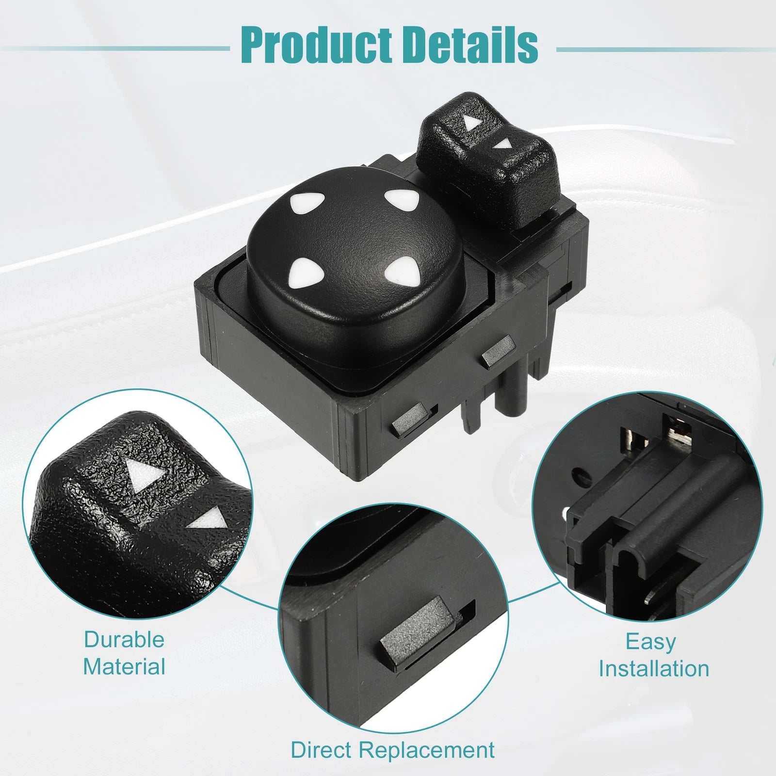 Rear View Mirror Switch for Chevrolet Impala (2000–2005) 718844734554