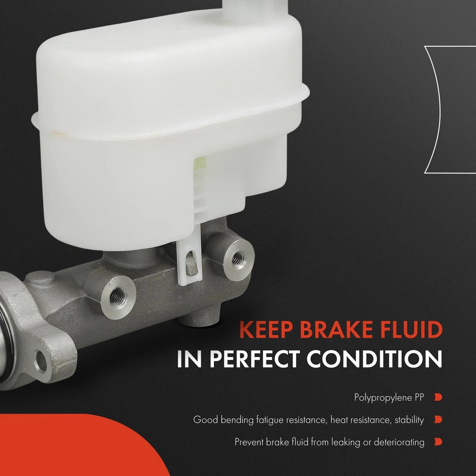 Brake Master Cylinder with Reservoir & Sensor for Ford E-150 (2009-2013)