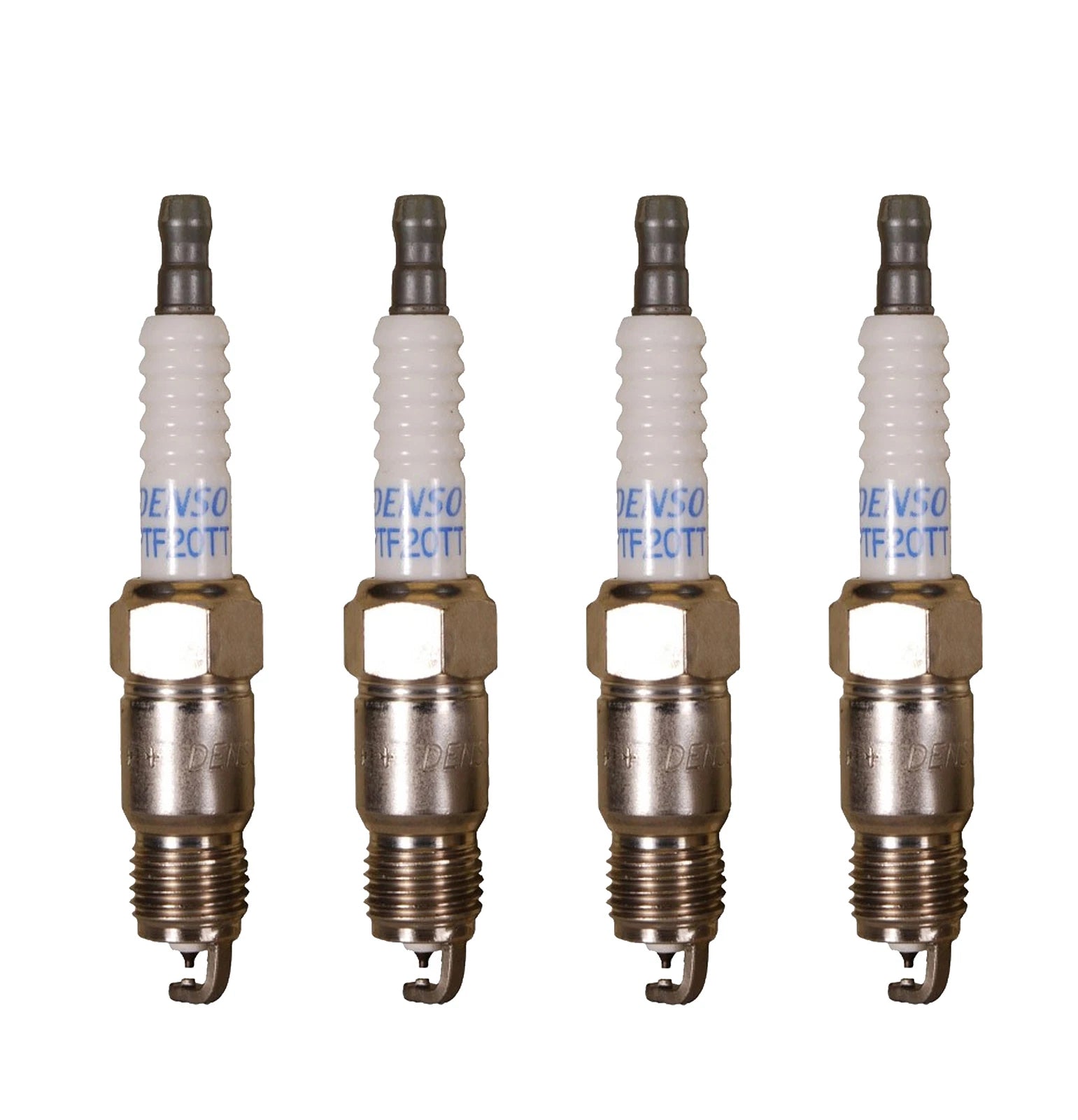 Set of 4 Denso Platinum TT Spark Plugs for (Gap 0.040)