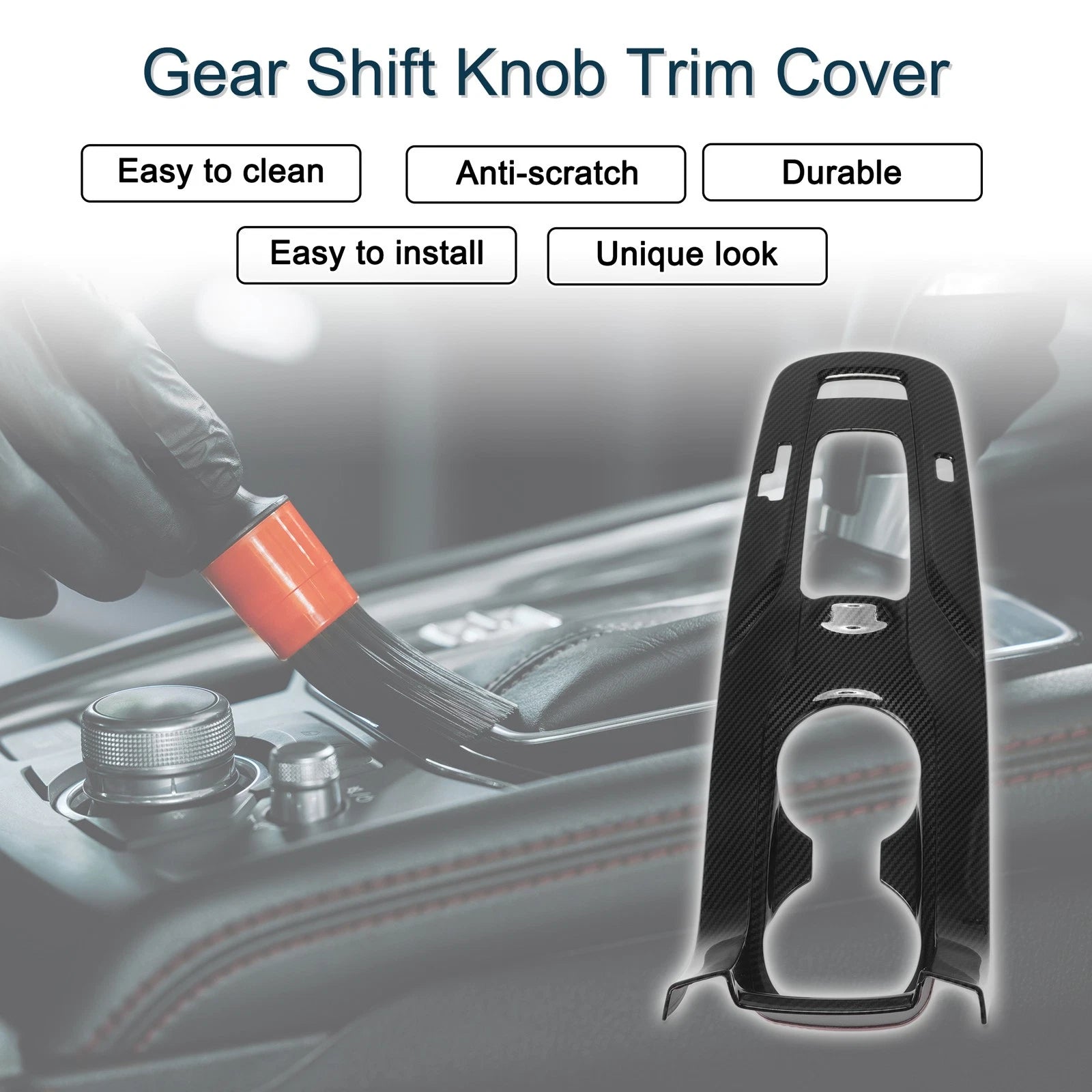 ABS Gear Shift Knob Sticker for Toyota Corolla (2020–2022)