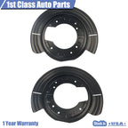 Pair of Rear Brake Backing Plate Shields for Ford Explorer (2002-2005)