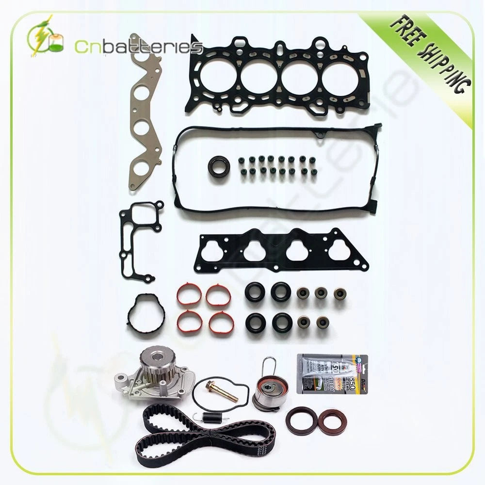 Timing Belt Kit with Water Pump & Head Gasket for Honda Civic 1.7L (2001–2005)