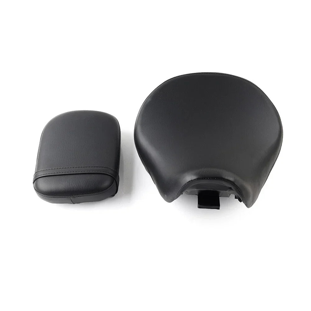 Black Front Driver & Rear Passenger Seat for Honda Shadow Aero VT750C (2004-2024)