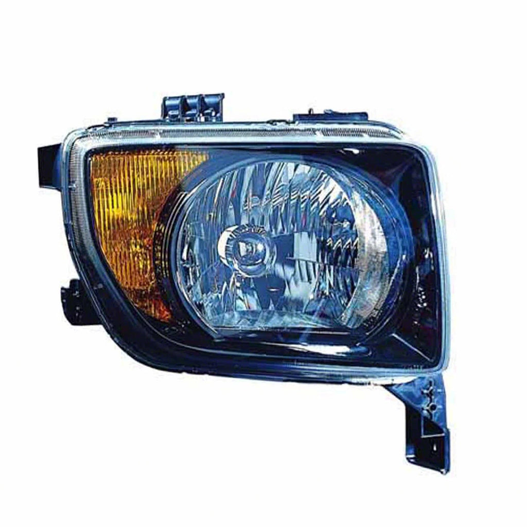 Replacement Passenger Side Headlight Lens Housing with Black Bezel for Honda CRV (2012–2016)