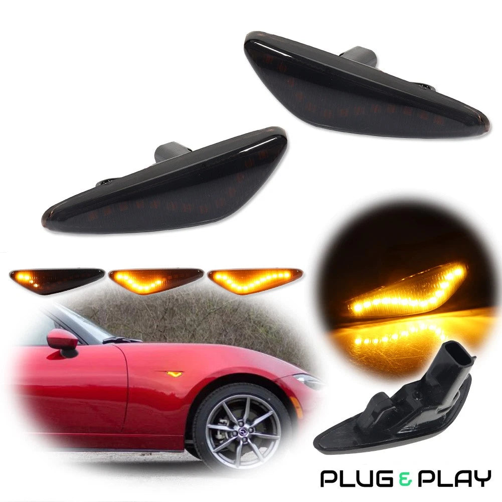 Set of 2 LED Headlights for Mazda MX-5 (2016–2023)