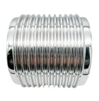 Polished Finned Alternator Cover for Ford Style PowerGEN 1939–1948