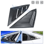 Carbon Fiber Rear Side Window Louver Trim for Honda Civic (2016–2021)