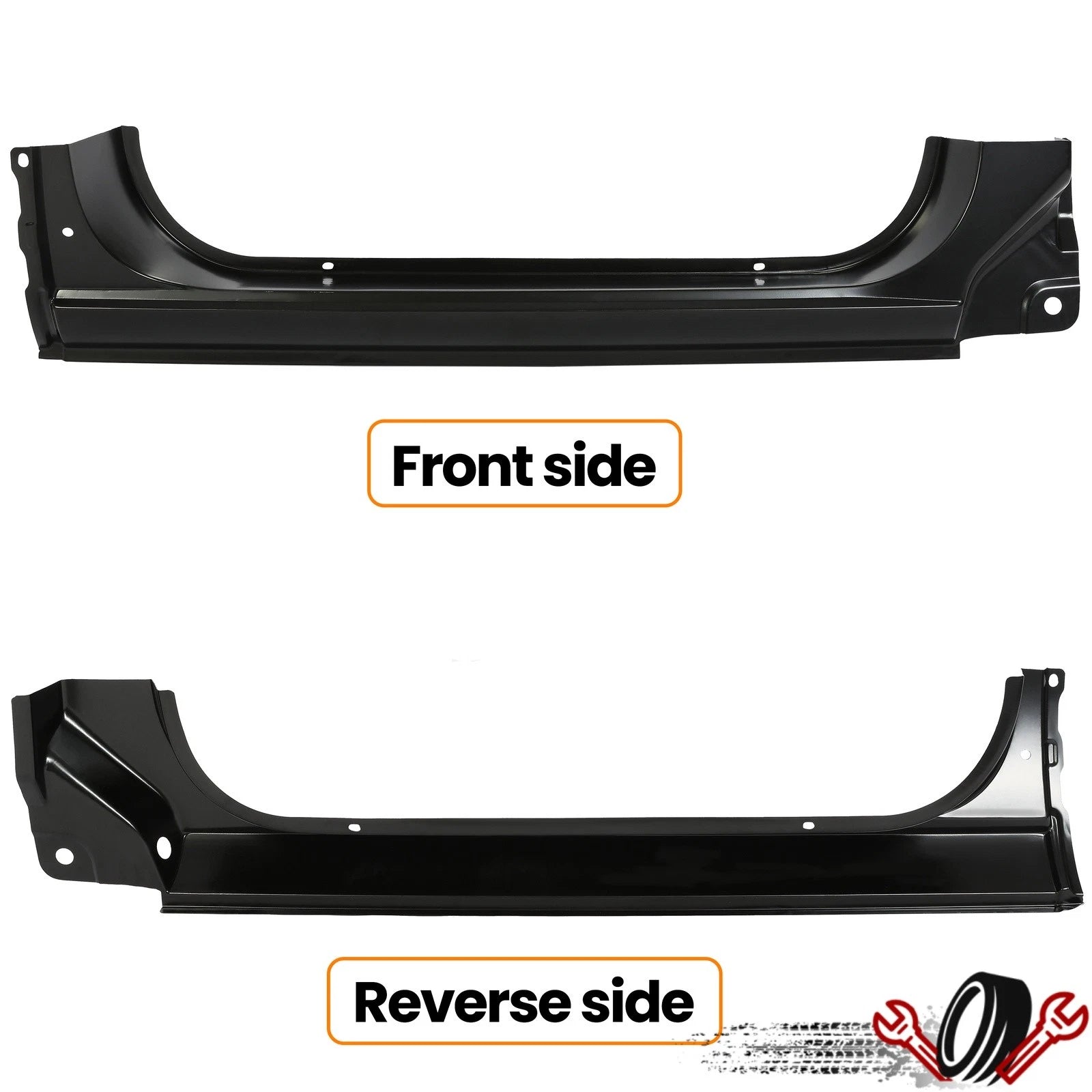 Outer Right Passenger Rocker Panel for Chevy GMC C/K Pickup (1973–1987)