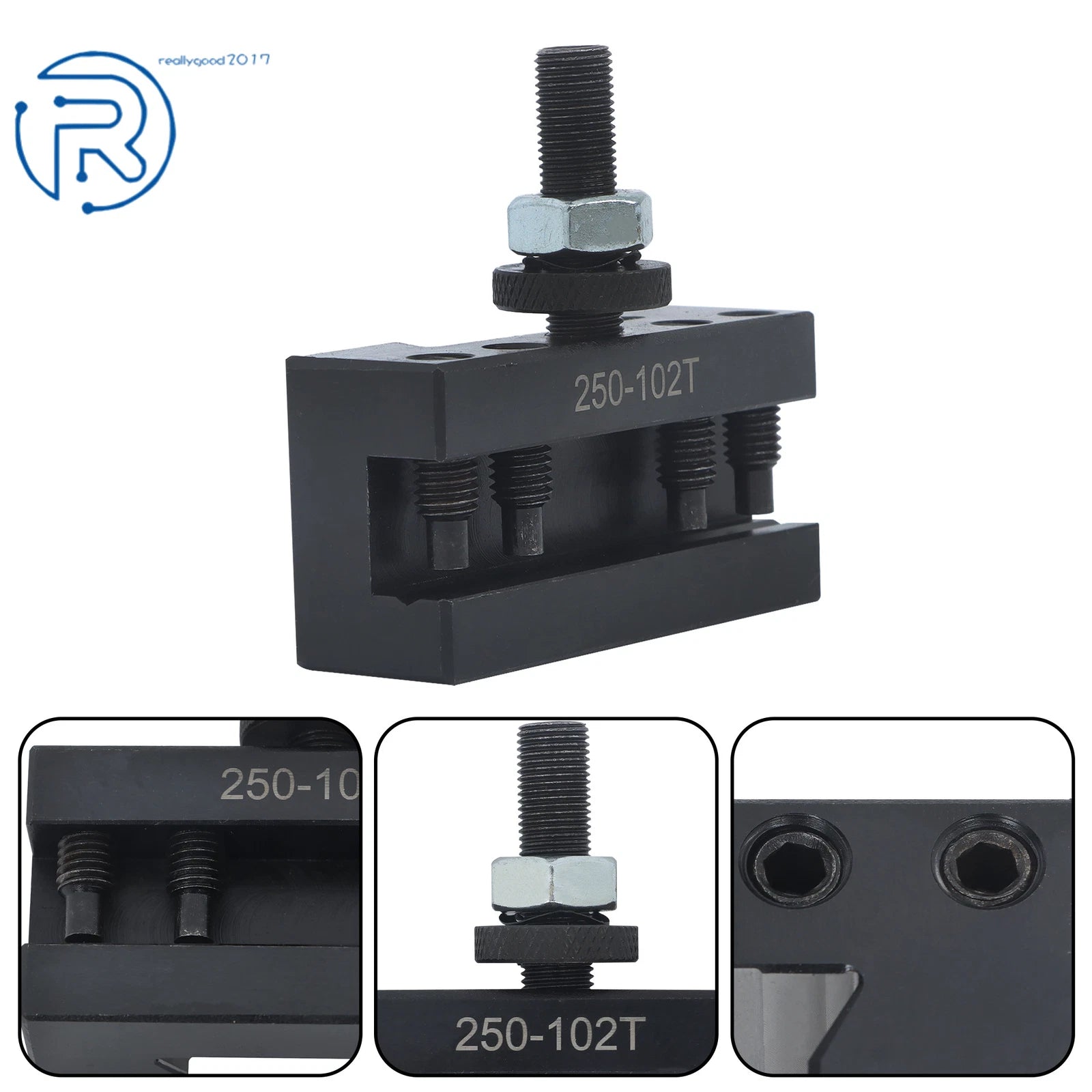 Quick Change Lathe Tool Post Holder for AXA Lathes (250-102XL)