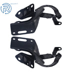Set of 2 Hood Hinges for Honda HR-V (2016–2018) Black
