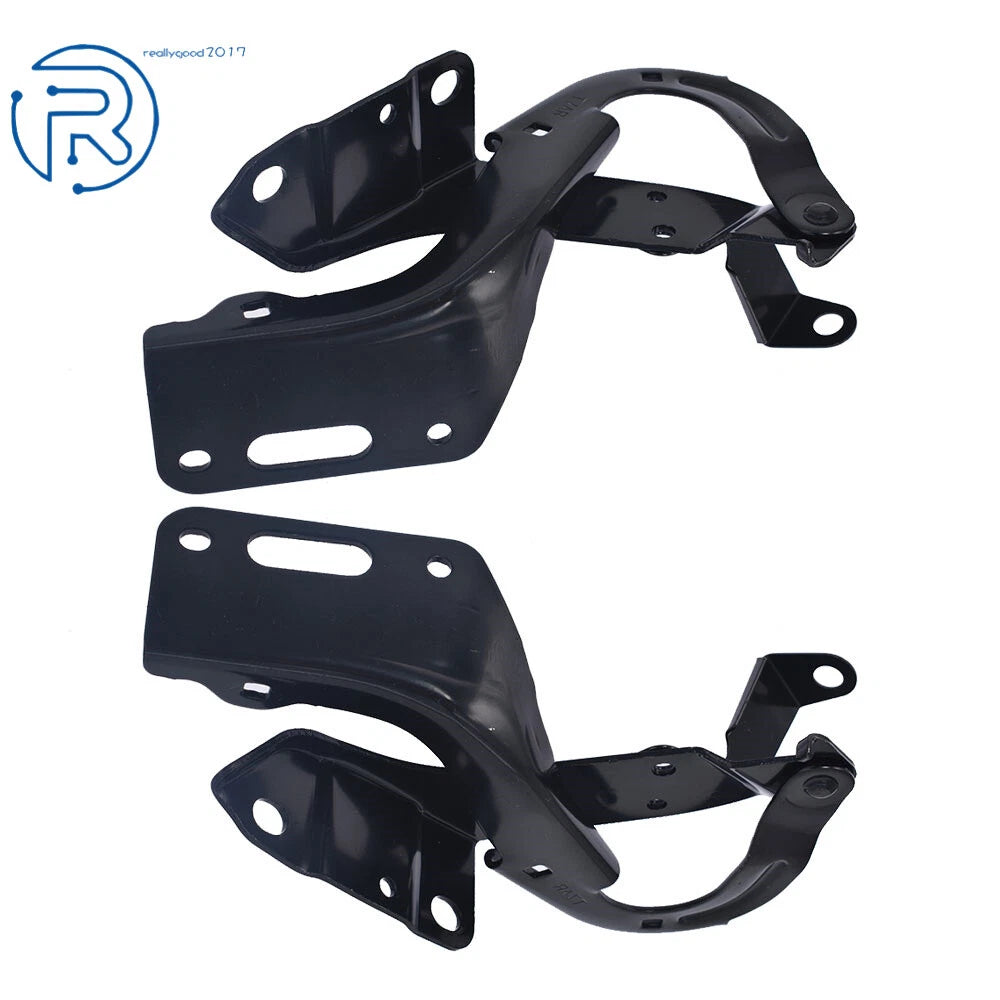 Set of 2 Hood Hinges for Honda HR-V (2016–2018) Black