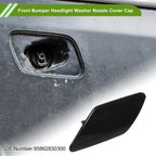 Washer Nozzle Cover Cap for Porsche Cayenne 958 (2011-2018) Black