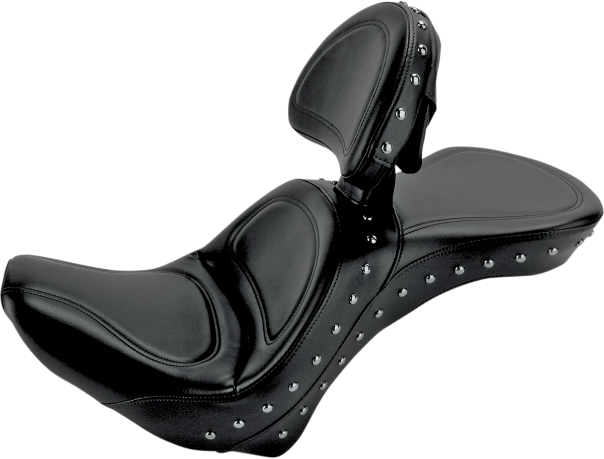 SADDLEMEN Explorer Special Seat with Backrest for FLSTC (800-23-040)