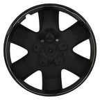 Set of 4 Black Wheel Covers for R15 Tire & Rim (Fits )