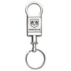 Satin-Chrome Valet Keychain - Officially Licensed for Dodge Dakota