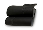 2PC Leather Armrest Door Panel Cover for Nissan 350Z Coupe (2006–2008) Black
