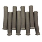 Set of 8 Gray Heat Shield Plug Wire Boots for SBC BBC 350